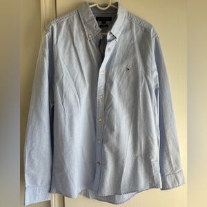 Tommy Hilfiger Sky Blue Button Up
